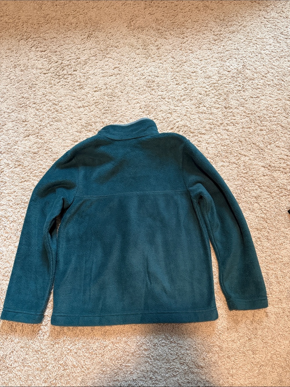 Columbia Kids Dark Teal Snap-Placket Fleece Pullover - Picture 4 of 4